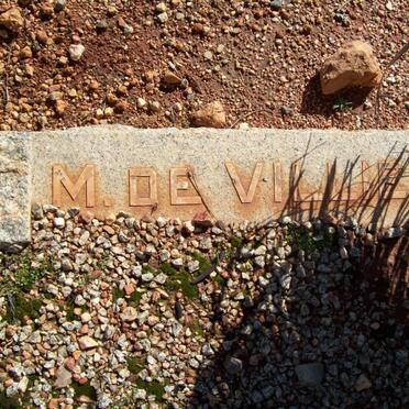 VILLIERS M., de