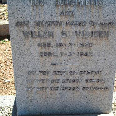 VILJOEN Willem S. 1850-1941