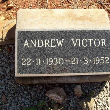 VICTOR Andrew 1930-1952