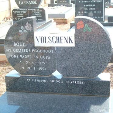 VOLSCHENK Boet 1925-1991