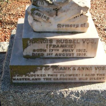 VOS Francis Russel 1912-1916