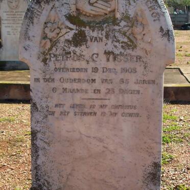 VISSER Petrus C. -1908