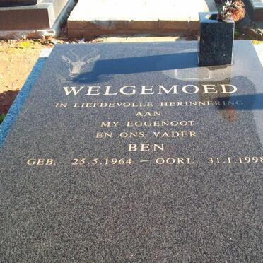 WELGEMOED Ben 1964-1998