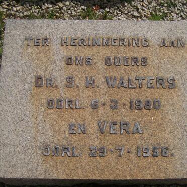 WALTERS S.H. - 1980 &amp; Vera -1956