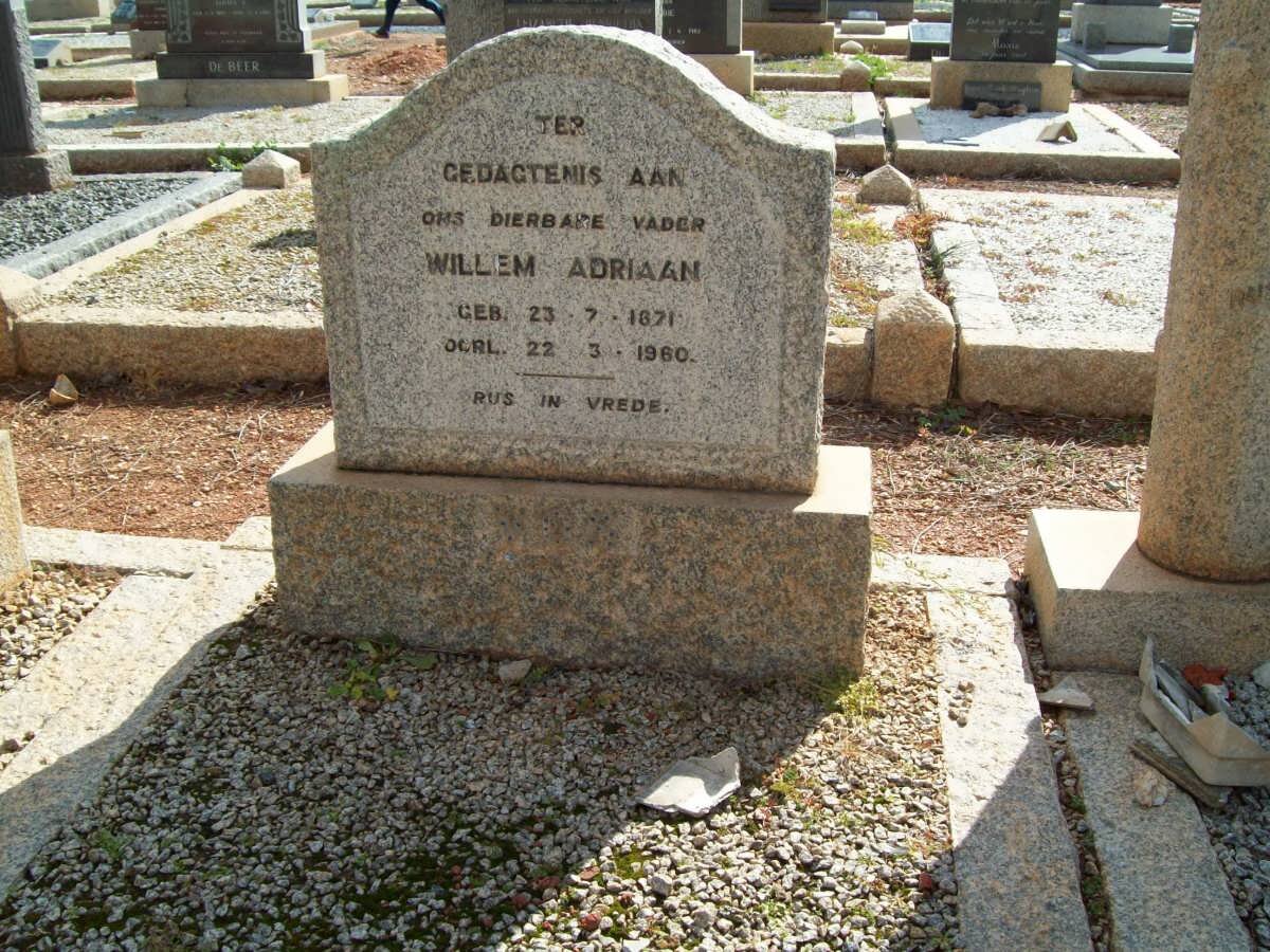 ? NO? Willem Adriaan