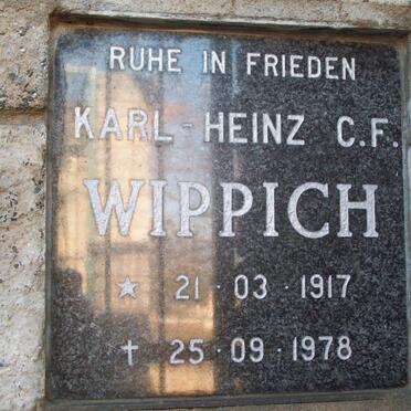 WIPPICH Karl Jeinz C.F. 1917-1978
