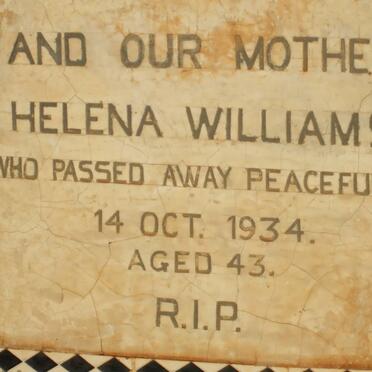 WILLIAMS Helena -1934