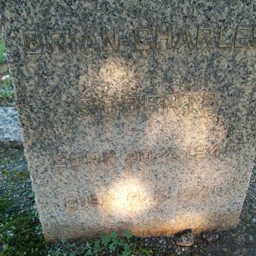 ROBERTS Brian Charles 1948-1918