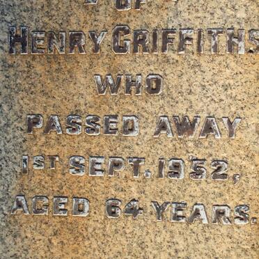 GRIFFITHS Henry -1952