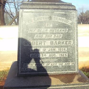 BARKER Robert 1856-1925