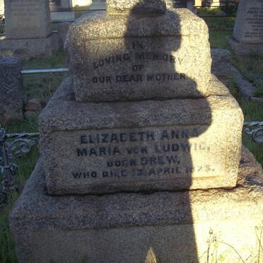 LUDWIG Elizabeth Anna Maria, von nee DREW -1923