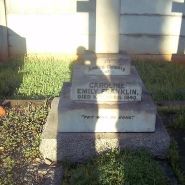 FRANKLIN Caroline Emily -1940