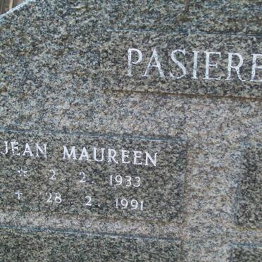 PASIERBEK Jean Maureen 1933-1991