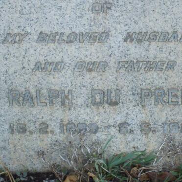 PREEZ Ralph, du 1899-1964