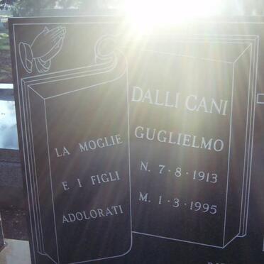 DALLI CANI Guglielmo 1913-1995