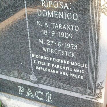 PACE Domenico 1909-1973