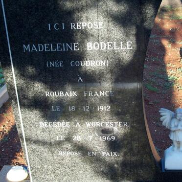 BODELE Madeleine nee COUDRON 1912-1969