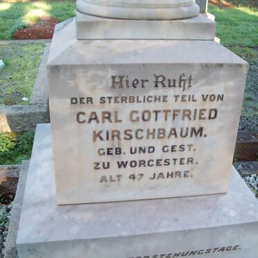KIRSCHBAUM Carl Gottfried