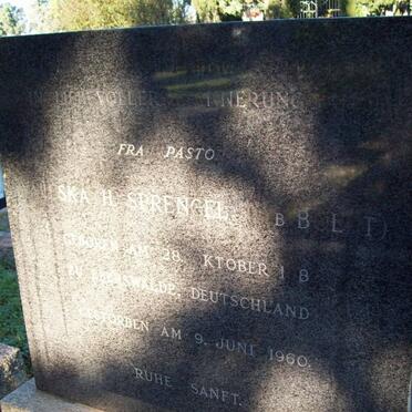 SPRENGEL ?.H. nee BOLOT 188?-1960