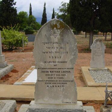 LESTER Jacob Nathan -1927