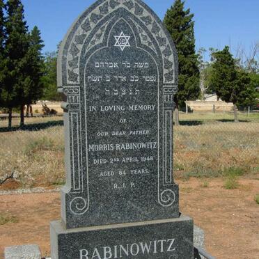 RABINOWITZ Morris -1948