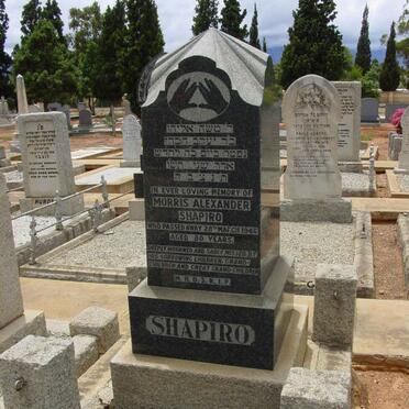 SHAPIRO Morris Alexander -1946