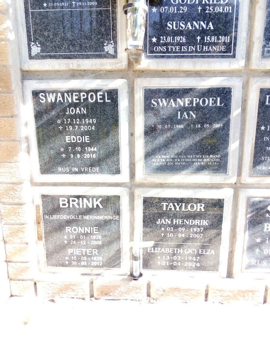 ERASMUS :: HUGO :: CLOETE :: CRAFFORD :: SWANEPOEL :: BRINK :: TAYLOR_2