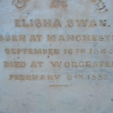 SWAN Elisha 1845-1883