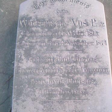 VOS Wouter, de 1819-1874