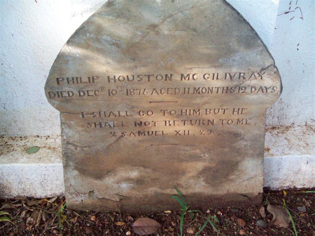 Mc GILIVRAY Philip Houston -1876