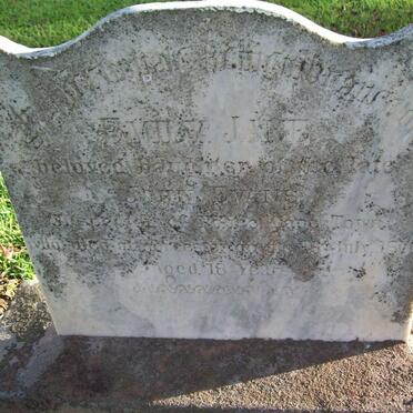 EVANS Emily Jane -1876