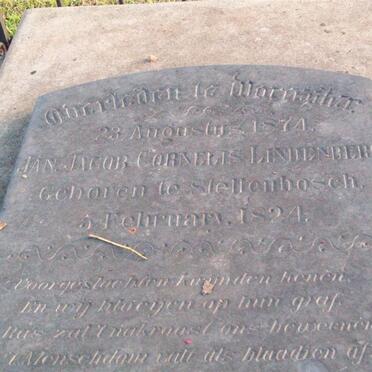 LINDENBERG Jan Jacob Cornelius 1824-1874