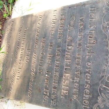 PLESIE A.A., du 1791-1860