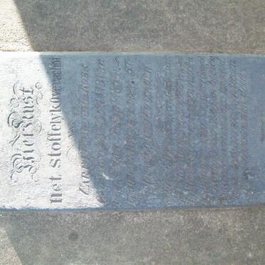 ROEX Carel Wynand, le 1791-1854