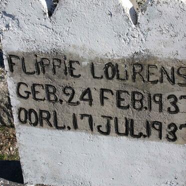 LOURENS Flippie 1937-1937