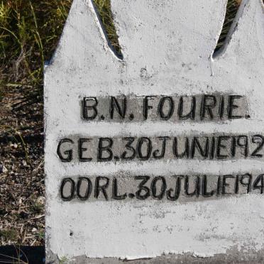 FOURIE B.N. 1925-1944