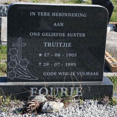 FOURIE Truitjie 1905-1995