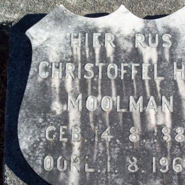 MOOLMAN Christoffel H.J. 1882-1968