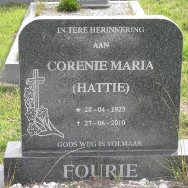 FOURIE Corenie Maria 1925-2010