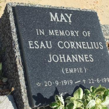 MAY Esau Cornelius Johannes 1919-1992