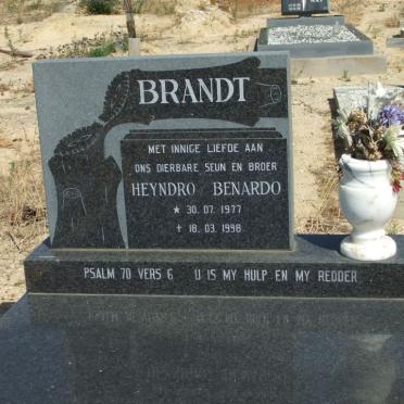 BRANDT Heyndro Benardo 1977-1998