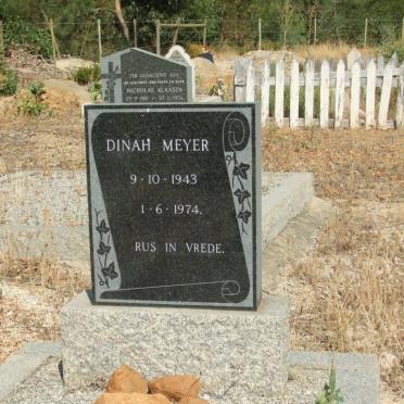 MEYER Dinah 1943-1974