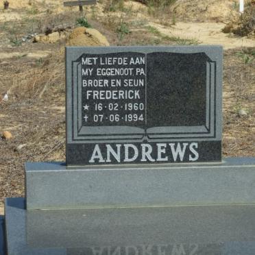 ANDREWS Frederick 1960-1994