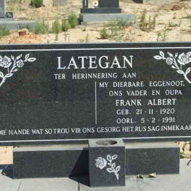 LATEGAN Frank Albert 1920-1991