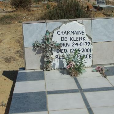 KLERK Charmaine, de 1979-2001