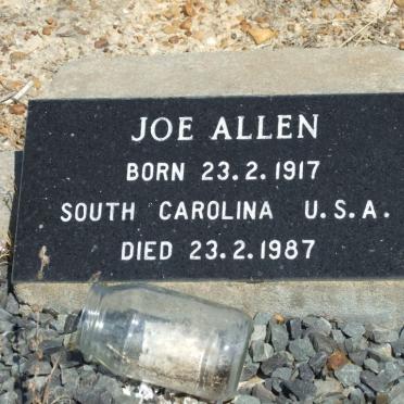 ALLEN Joe 1917-1987