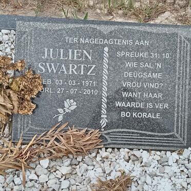 SWARTZ Julien 1971-2010