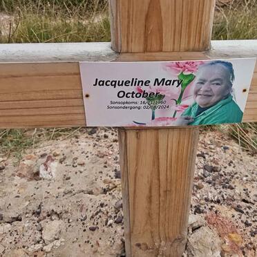 OCTOBER Jacqueline Mary 1960-2024