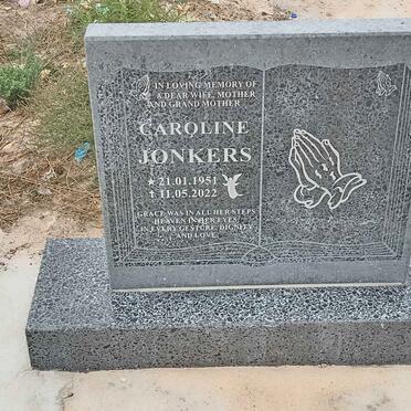 JONKERS Caroline 1951-2022