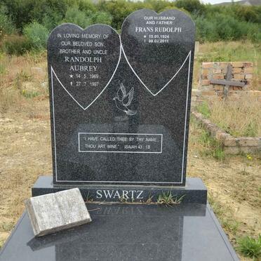SWARTZ Frans Rudolph 1924-2011 :: SWARTZ Randolph Aubrey 1969-1997 